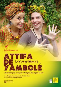 Affiche du spectacle Attifa de Yambolé en duo